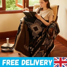 Chic Aztec Throw Blanket in