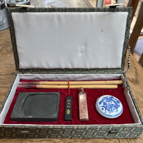 Vtg chinese calligraphy set - vtg,