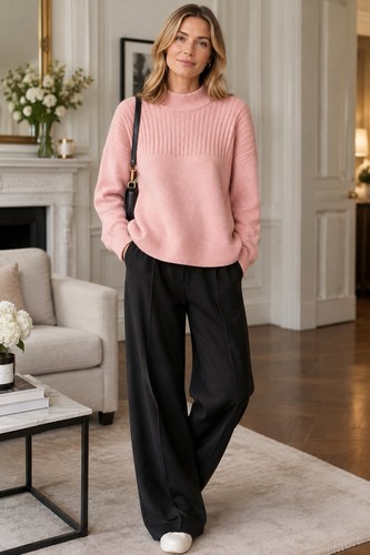 Jack wills pink alpaca blend - wills,