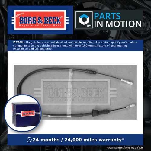 Handbrake cable fits renault - cable,