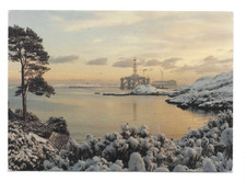 Arnish Point,  Stornoway : winter scene of offshore development