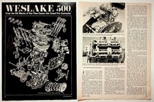 Weslake 500 Grand Prix Engine