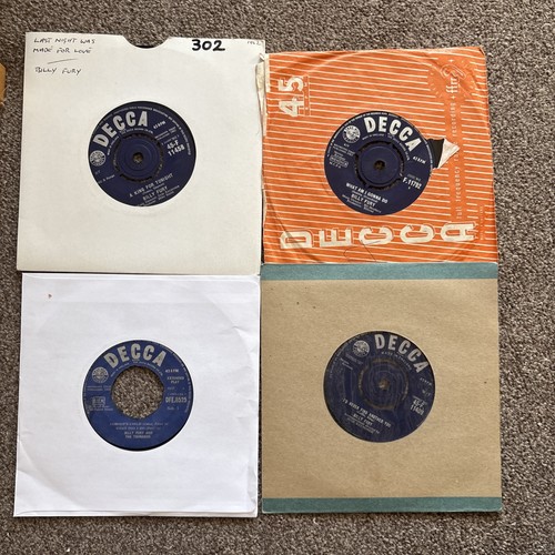 Billy fury singles - fury, 7”