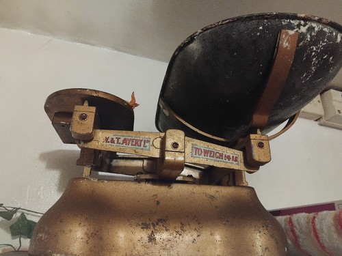 Vintage antique weighing - antique,