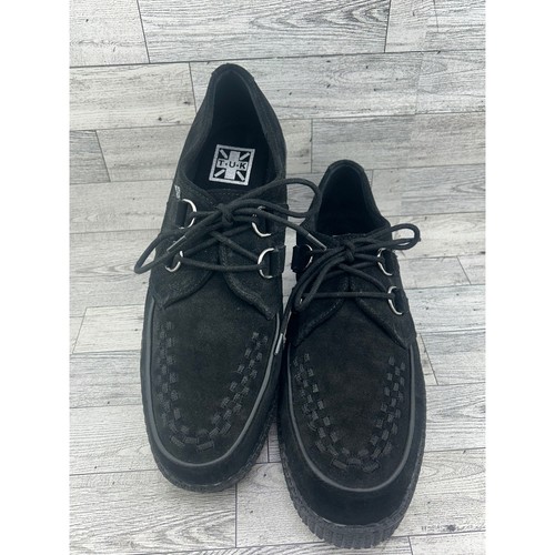 Black suede pointed - black,