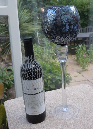 Large tall glass - large, goblet