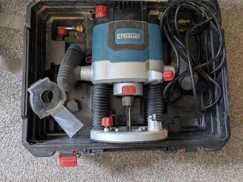 Erbauer electric plunge router - erbauer,