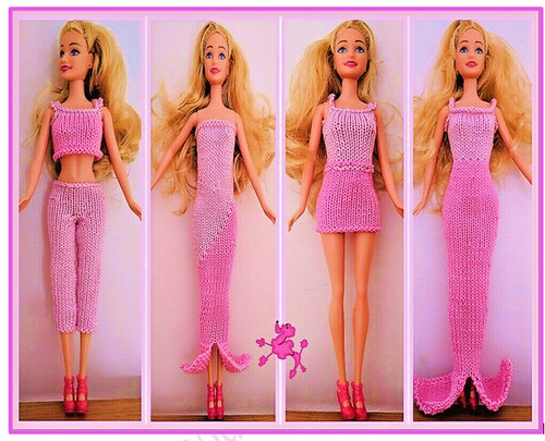 Knitting pattern barbie - pattern,