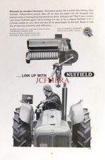 NUFFIELD 'Three' Farm Tractor #2, Original 1964 Advert Print : 664-67