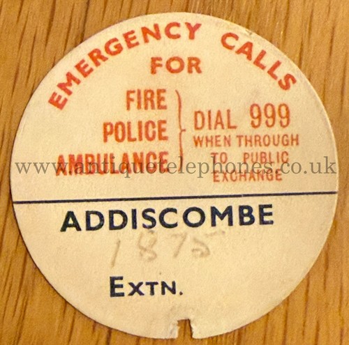 Genuine gpo telephone dial - telephone,