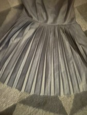 Grey Skater Pinafore Dress Size 12 Women Primark