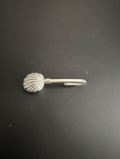 Solid Silver Scallop Shell