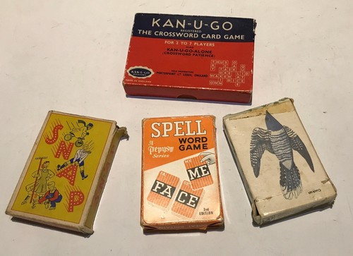 Vintage card games - vintage,