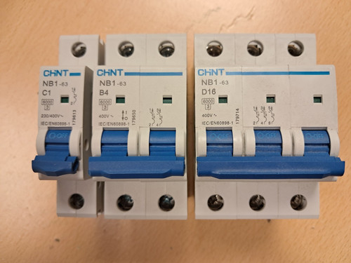 Chint type c - b, circuit