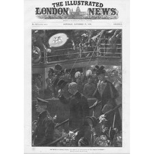 The Arrival of Sir Redvers Buller at Southampton - Antique Print 1900