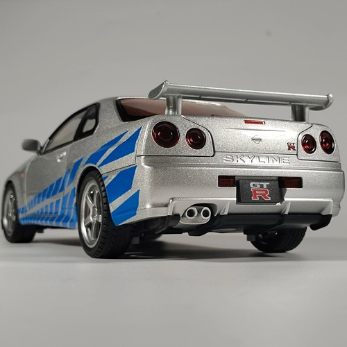 Nissan gtr r34 skyline - 1:18,