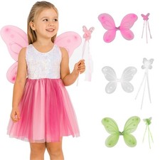 Fairy Wings Wand Fancy Dress