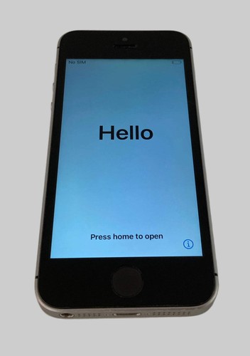 Apple iphone silver - se, 16gb