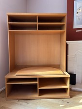 IKEA Billy TV Storage Shelf Unit Light  Birch Finish