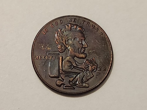Hobo nickel style 1922 - nickel, lincoln