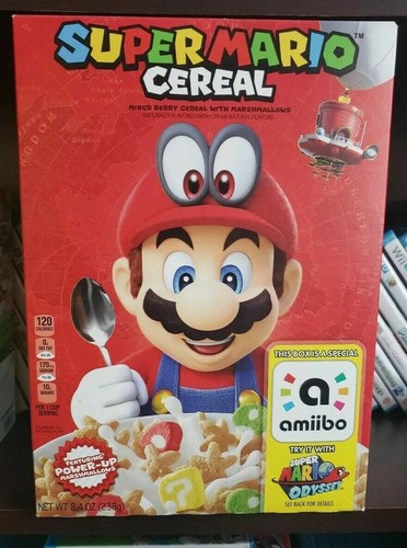 Kellogg super mario cereal - super,
