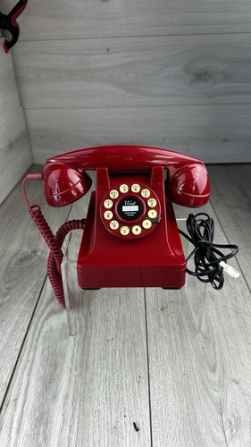 Retro vintage red touch - red, dial