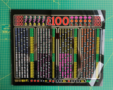 Vintage Slot Machine Payout Glass - Measures approx. 44cm x 53cm