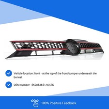 Fits VW Golf Mk6 2009-2013