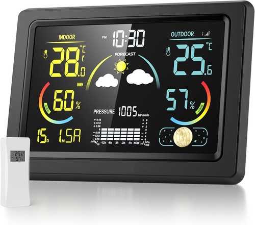 Weather station with outdoor - station,