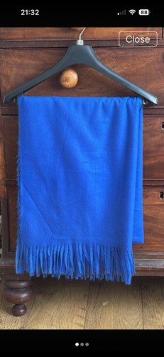 Royal blue cashmere - blue,