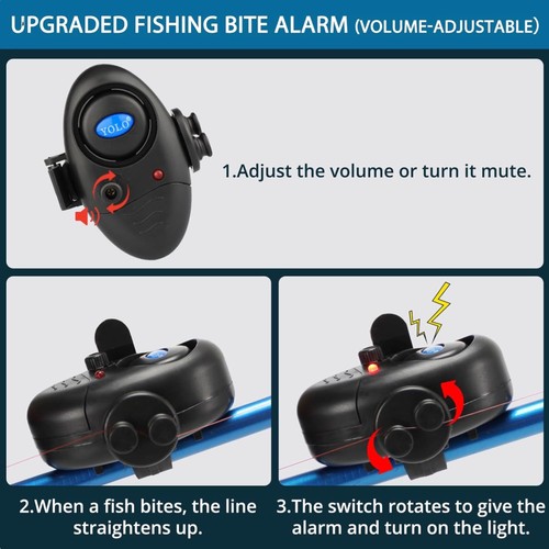 Electronic fishing bite alarm - electronic,