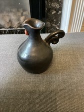 Vintage Small Pottery Cockerel Jug Pitcher Glazed And Stamped