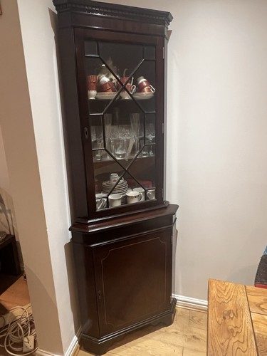 Corner curio cabinet - corner,