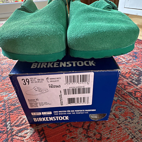 Birkenstock boston green - boston, bs