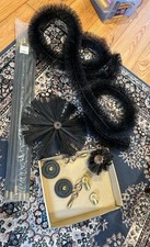 Chimney sweep Brush Kit and Rods.
