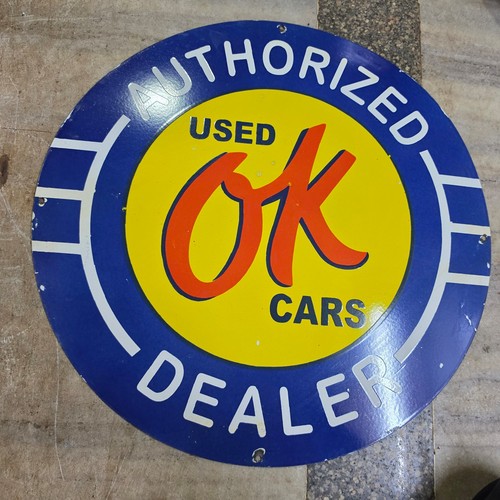 Cars dealer porcelain - ok,