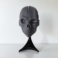 Dual-Tone Skull Wall Hanging