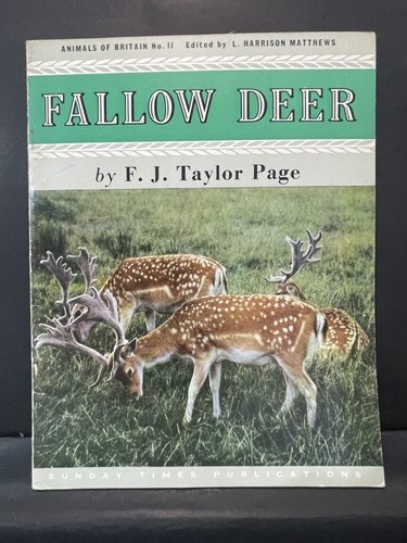 Fallow deer taylor page - f.j.,