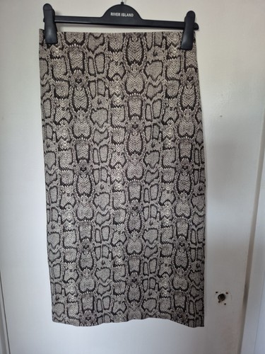 Zara snakeprint pencil midi - zara,