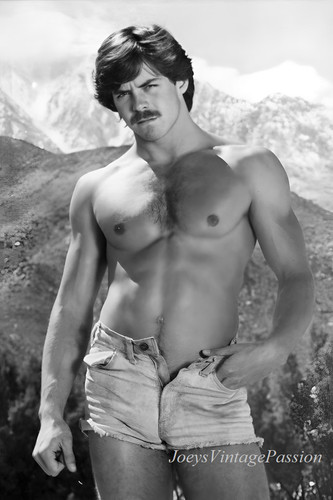 1970 shirtless man - 1970's,