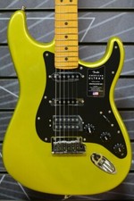 Fender American Ultra II Stratocaster HSS Electric Guitar Solar Flare