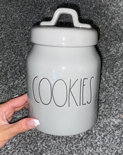 Rae dunn cookies canister jar - rae,