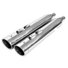 4" Chrome Slash Cut Exhaust
