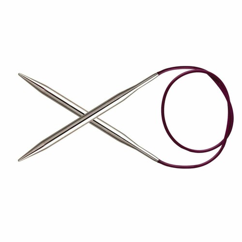 Knitpro nova metal 100cm fixed - nova,