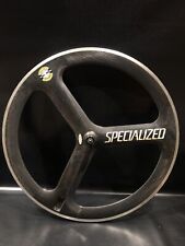 SPECIALIZED 700c 8SPD REAR TRI SPOKE CARBON ROAD BIKE WHEEL RIM SHIMANO TREK KHS
