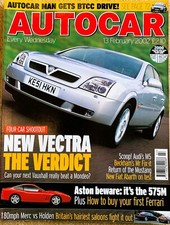 AUTOCAR MAGAZINE 13-FEB-02 -
