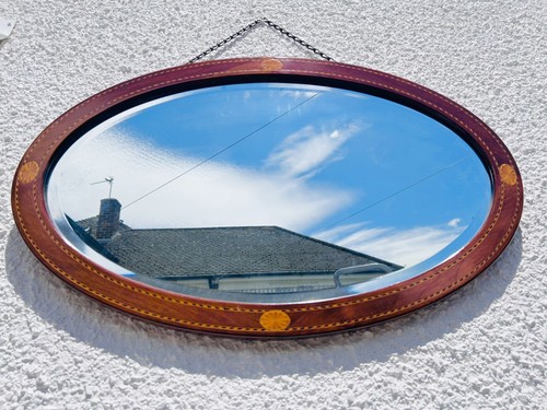 Large antique edwardian inlaid - edwardian,