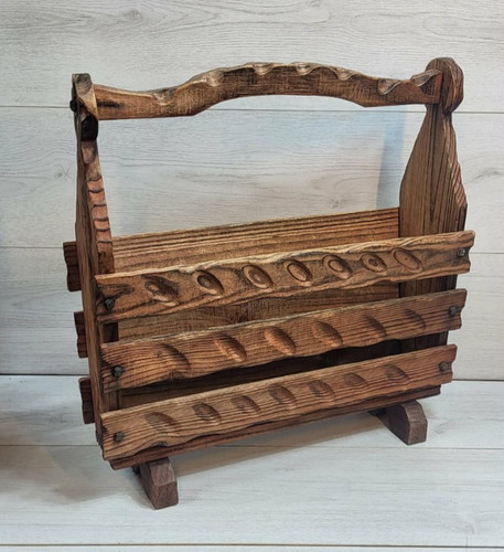 Vintage wooden magazine - vintage,