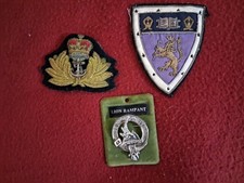 3 Vintage Military Cloth /