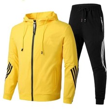 Men's sets jogging suits sportswear casual tracksuits gym sweat suits sportswear